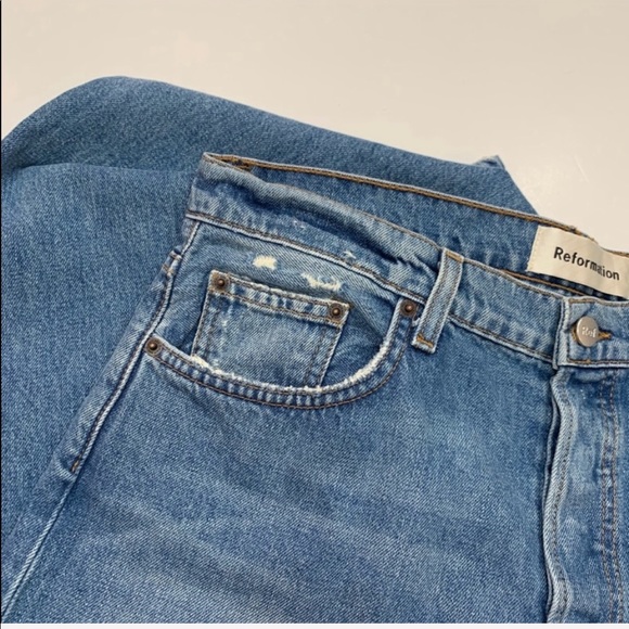 •reformation• jordi ankle kick flare jeans - Picture 4 of 6